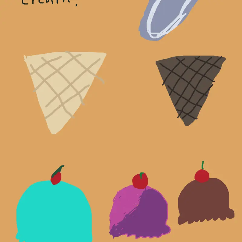icecream yum by @leenohabibi