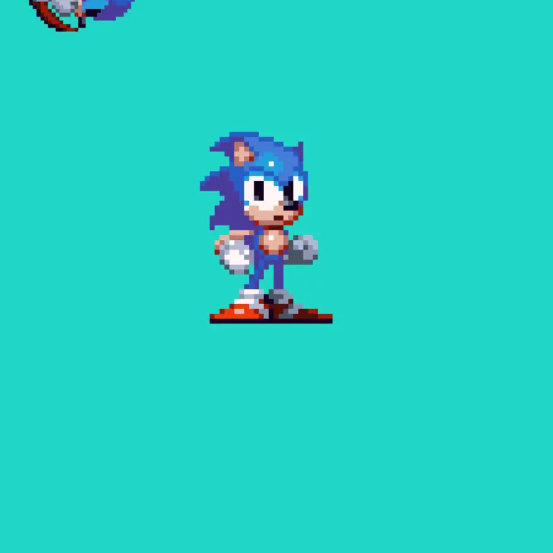 Macawzin sonic 1 free sprites is troll by @Andres_12_JRT
