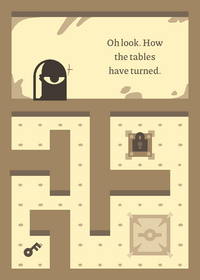 Maze Villain but the tables have turned