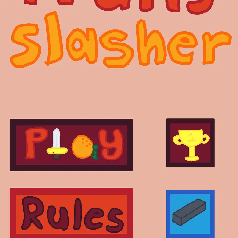 FRUIT SLASHER!!! by @Rosie_animator