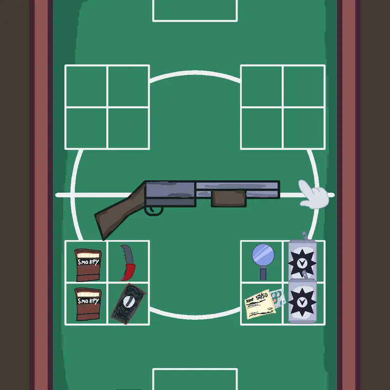 Buckshot roulette by @-Alex_Cat-
