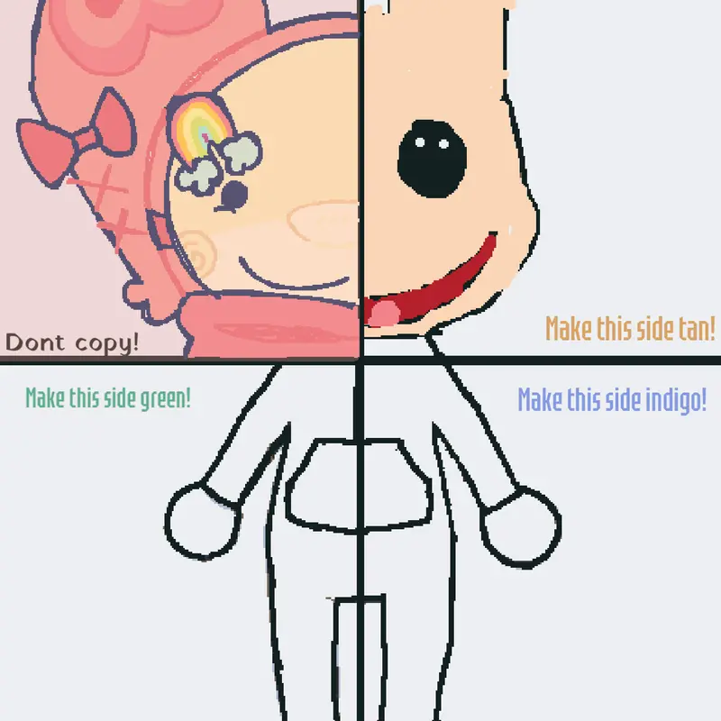 Im bad a drawing by @ilove_lara
