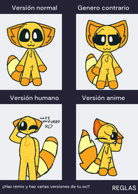 ¡¡Haz remix y haz varias versiones de tu oc!!
