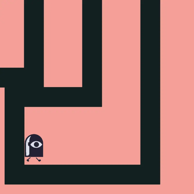 Complete this impossible maze by @sarius
