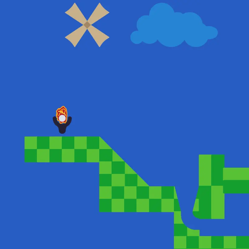 Fire ball golf by @Richard5