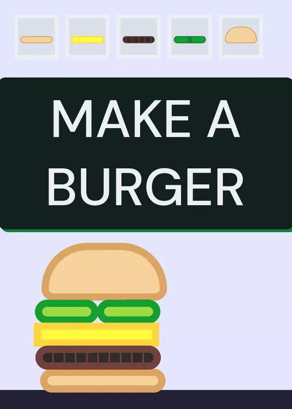 Make Your Own Burger! by @Hiartly_spooky