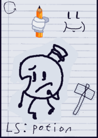 Living Sketch: Potion (Detailled high...