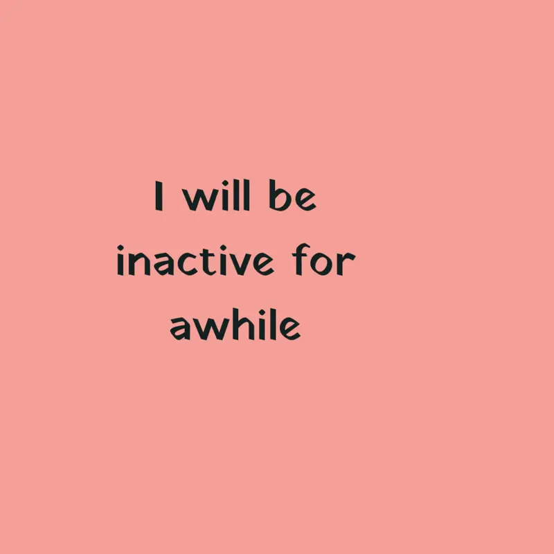 Inactive by @PeanutButterz