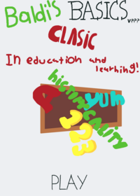 Baldi's basics versión 1.1
