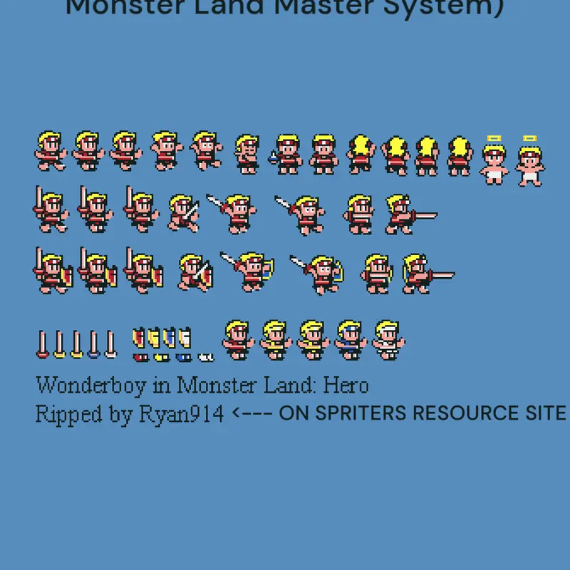 Sprite sheet by @LockIsBack