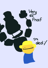One minute at Freddy's.