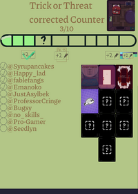A halloween counter