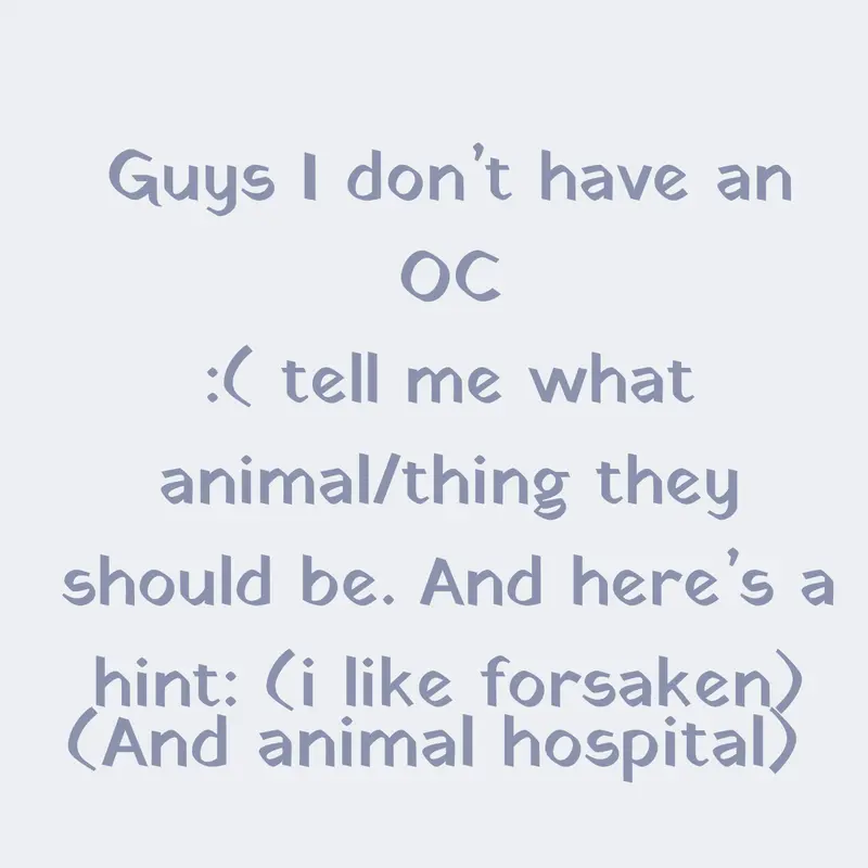 HELP ME I DONT HAVE AN OCccccccc by @-n00byx-