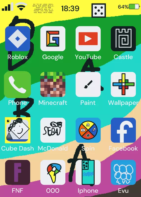The game is phone by @laislais