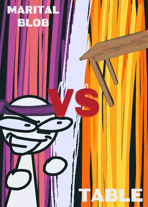 Martial blob vs table by @brawlboyed2000