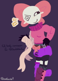 Full body comission for @DarkGlitterEve !!