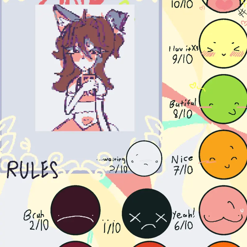 Ugh its not the right color palette :( by @cellodasilverfox