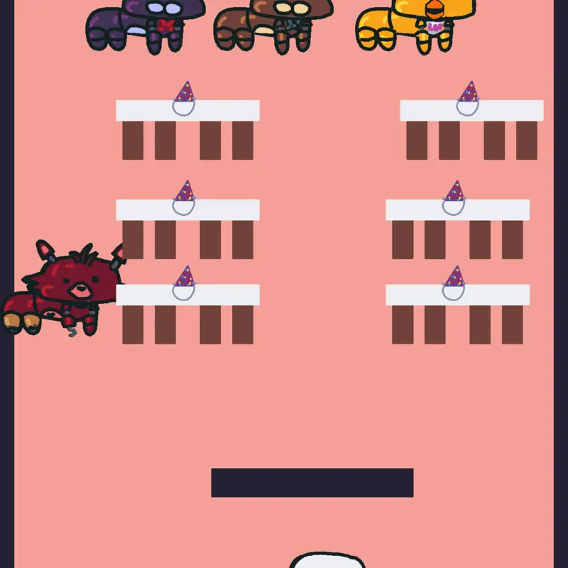 Fnaf 1 Deck (Yipppe Version) by @WhiteredGoldenFreddyMC
