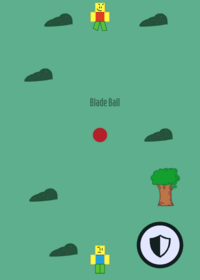 Blade Ball but it duplicates