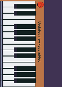 Piano updated added cursor it can allowed...