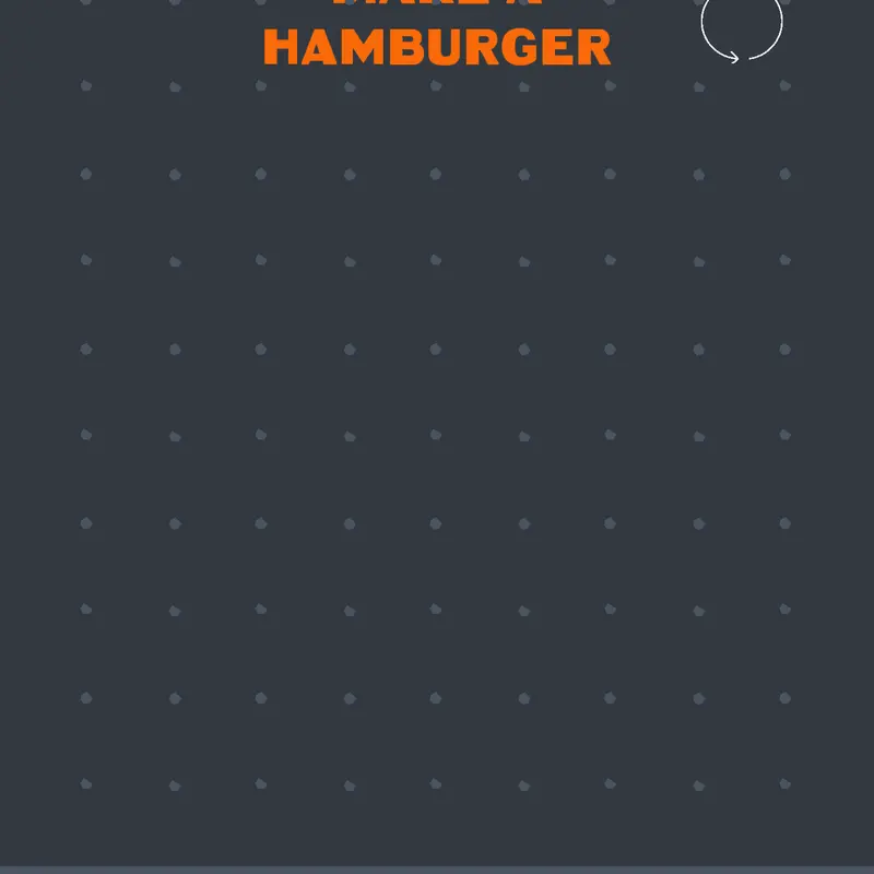 Make hamburger by @ElbamoralesRodriguez