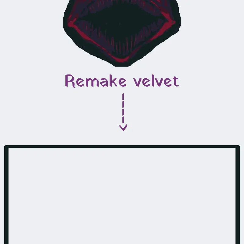 Velvet remake by @batterdummy1862