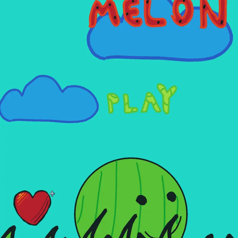 WaterMelon Game Menu by @VoidScapes