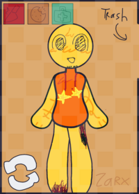 idk butt uhh enjoy my new oc angel /they r a...