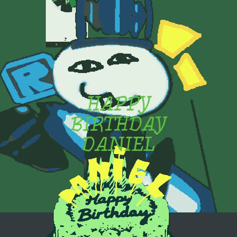 HAPPY BIRTHDAY DANEL aura monster by @svenpoooogi1