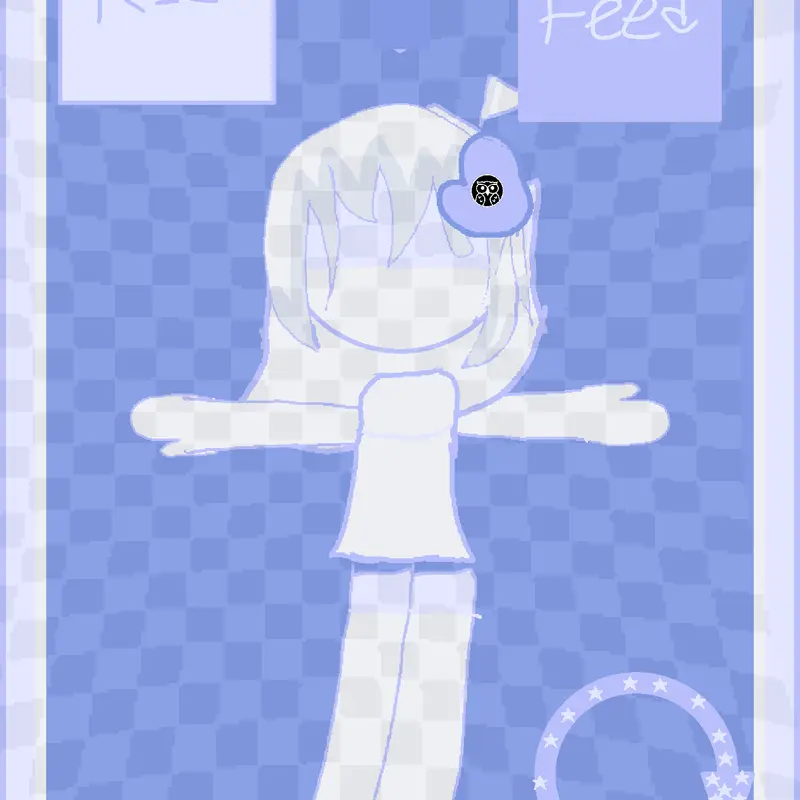 Random girl ragdoll by @Mellowmeko