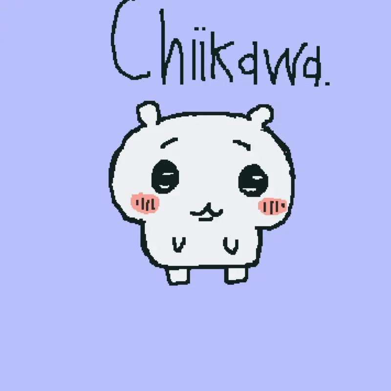 Chiikawa. by @giggleshitterthe3rd