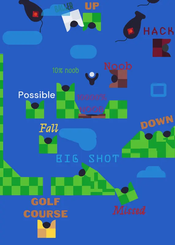 Golf but bottle flip by @tariqMahmood1