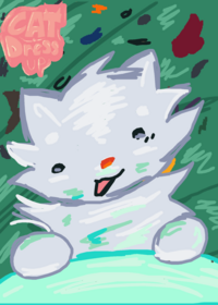 Dress up cute cat