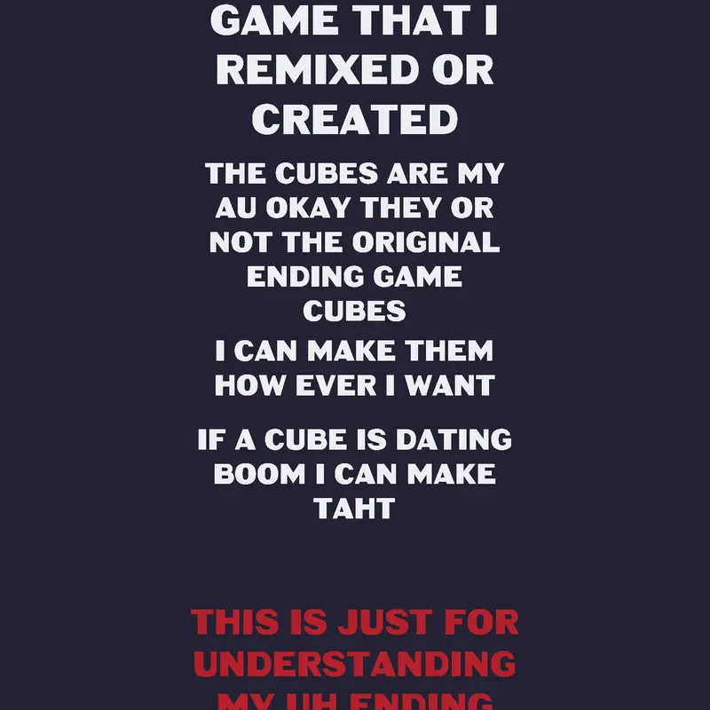 Game by @cannibal_epicremixer
