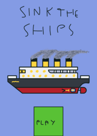 Sink the ships simulator