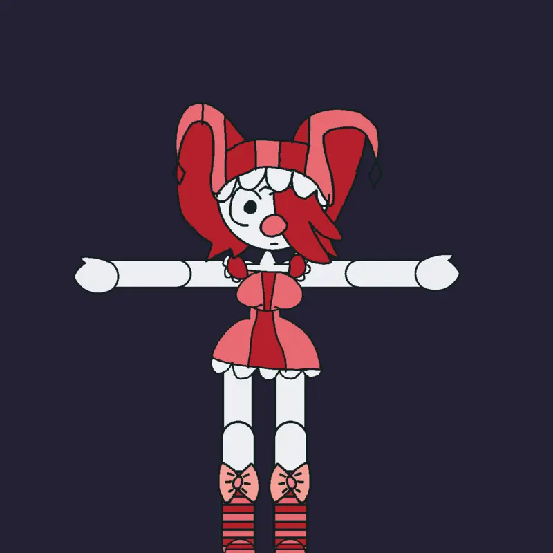 abused clown by @leomarie