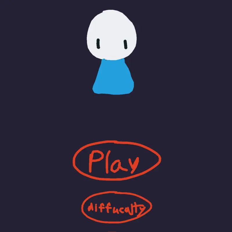 Regular dude vs little guy boss fight! by @MikaBean