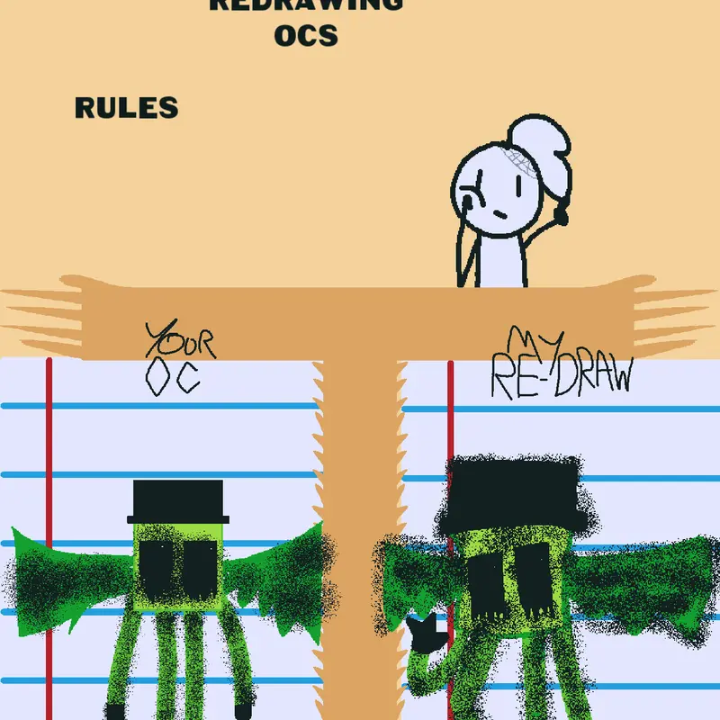 Green seek boutta fry me by @Hideous