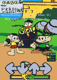 Five Nights funk versus Cascão em five...