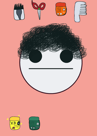 Jimmy has hair :D