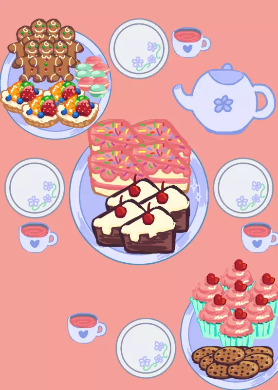 Have a tea party with friends! by @Cheriie