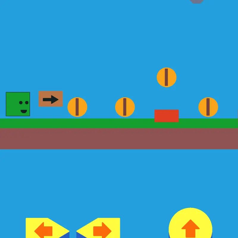 A simple platformer. by @dummiehead