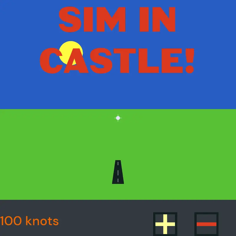 Castle Flight Simulator by @Gonester