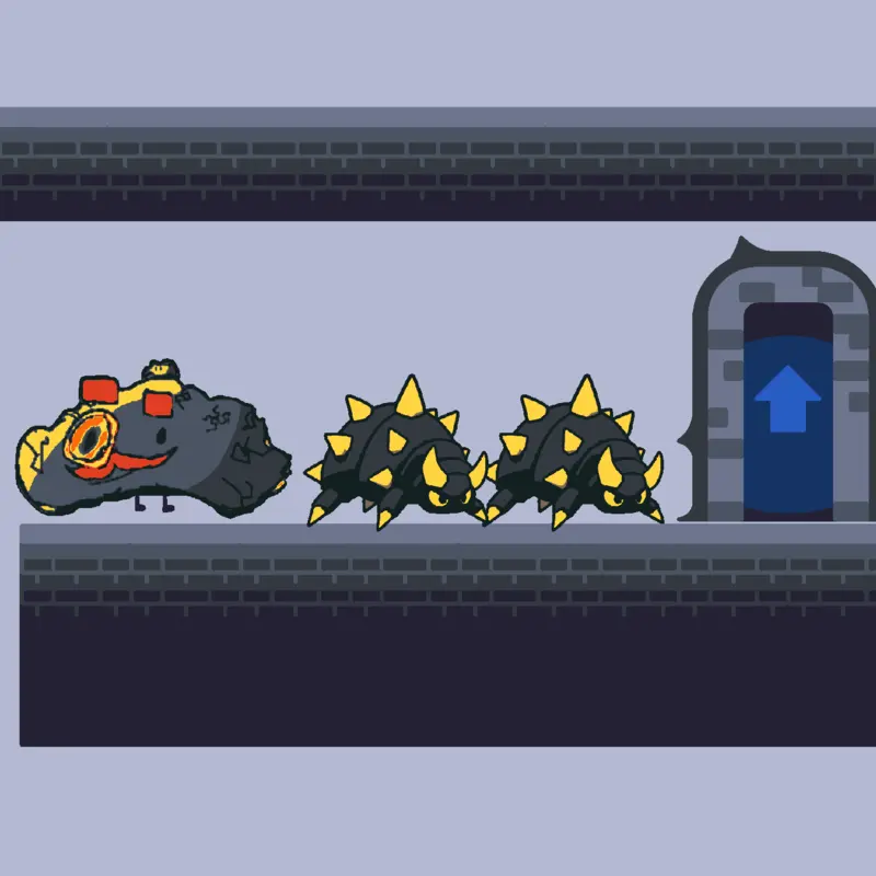 Rocky Crosses the Spiky Beetles by @DetectiveRocky1