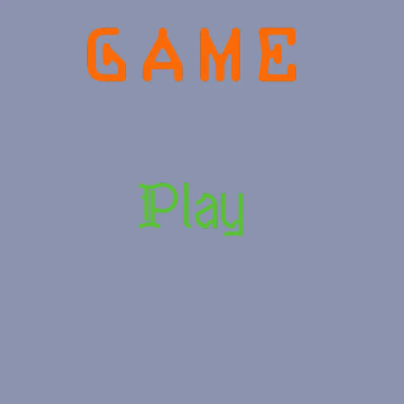 Game by @Maksimplay