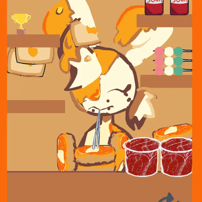 Mukbang asmr by @LittlePANCAKE_