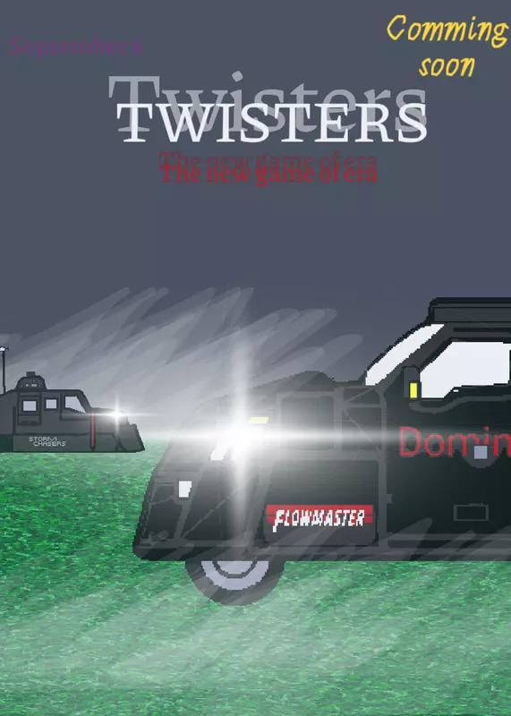 the new cover of the game TWISTERS by @team_dominator_