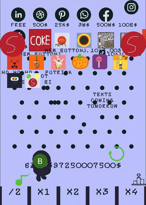 Plinko extra buttons by @Bhgffm