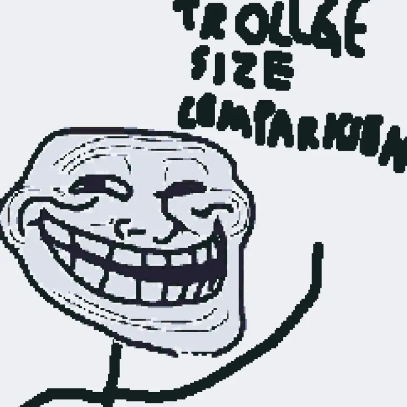 Trollge size comparison by @ronaldammons