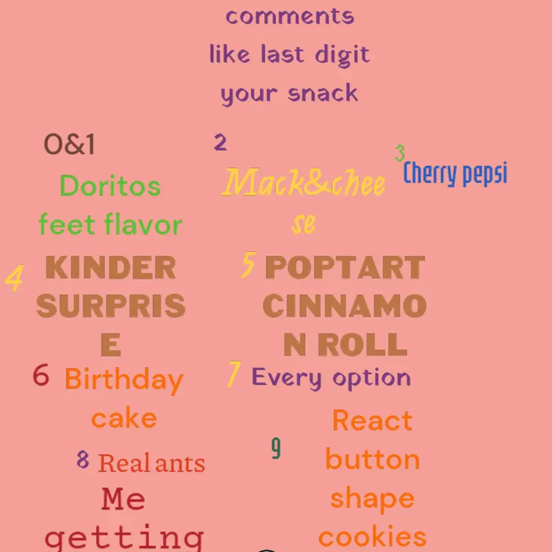 Comment now and you get a snack by @hero189767